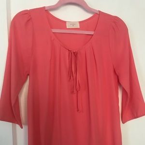 Everly Tie-Front Blouse